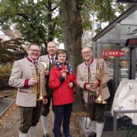 Wochensieg für Musikverein Saxen bei den Aufweckbläsern