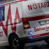 Überschlag bei Verkehrsunfall in Saxen