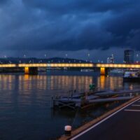 Tödlicher Fußgänger-Unfall auf der Nibelungenbrücke in Linz