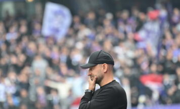 Stephan Helm - Während des Spiels der ADMIRAL Bundesliga zwischen FK Austria Wien und dem LASK in der 32. Runde der Meistergruppe in der Generali-Arena in Wien am Sonntag, 17.05.2026. (Foto: FOTOKERSCHI / WERNER KERSCHBAUMMAYR)