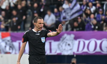 Während des Spiels der ADMIRAL Bundesliga zwischen FK Austria Wien und dem LASK in der 32. Runde der Meistergruppe in der Generali-Arena in Wien am Sonntag, 17.05.2026. (Foto: FOTOKERSCHI / WERNER KERSCHBAUMMAYR)