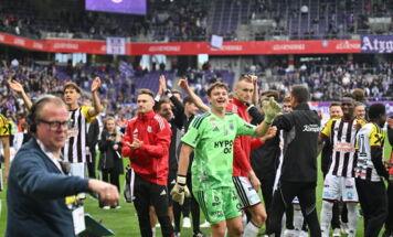Nach dem Spiel der ADMIRAL Bundesliga zwischen FK Austria Wien und dem LASK in der 32. Runde der Meistergruppe in der Generali-Arena in Wien am Sonntag, 17.05.2026. (Foto: FOTOKERSCHI / WERNER KERSCHBAUMMAYR)