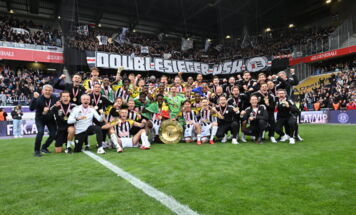 Nach dem Spiel der ADMIRAL Bundesliga zwischen FK Austria Wien und dem LASK in der 32. Runde der Meistergruppe in der Generali-Arena in Wien am Sonntag, 17.05.2026. (Foto: FOTOKERSCHI / WERNER KERSCHBAUMMAYR)