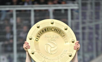 Nach dem Spiel der ADMIRAL Bundesliga zwischen FK Austria Wien und dem LASK in der 32. Runde der Meistergruppe in der Generali-Arena in Wien am Sonntag, 17.05.2026. (Foto: FOTOKERSCHI / WERNER KERSCHBAUMMAYR)