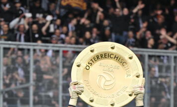 Nach dem Spiel der ADMIRAL Bundesliga zwischen FK Austria Wien und dem LASK in der 32. Runde der Meistergruppe in der Generali-Arena in Wien am Sonntag, 17.05.2026. (Foto: FOTOKERSCHI / WERNER KERSCHBAUMMAYR)