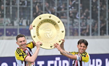 Nach dem Spiel der ADMIRAL Bundesliga zwischen FK Austria Wien und dem LASK in der 32. Runde der Meistergruppe in der Generali-Arena in Wien am Sonntag, 17.05.2026. (Foto: FOTOKERSCHI / WERNER KERSCHBAUMMAYR)