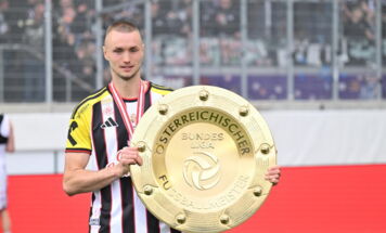 Nach dem Spiel der ADMIRAL Bundesliga zwischen FK Austria Wien und dem LASK in der 32. Runde der Meistergruppe in der Generali-Arena in Wien am Sonntag, 17.05.2026. (Foto: FOTOKERSCHI / WERNER KERSCHBAUMMAYR)
