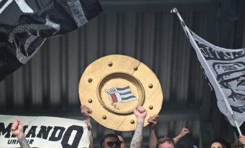 Während des Spiels der ADMIRAL Bundesliga zwischen FK Austria Wien und dem LASK in der 32. Runde der Meistergruppe in der Generali-Arena in Wien am Sonntag, 17.05.2026. (Foto: FOTOKERSCHI / WERNER KERSCHBAUMMAYR)