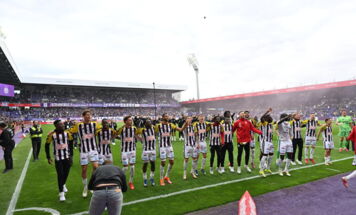 Nach dem Spiel der ADMIRAL Bundesliga zwischen FK Austria Wien und dem LASK in der 32. Runde der Meistergruppe in der Generali-Arena in Wien am Sonntag, 17.05.2026. (Foto: FOTOKERSCHI / WERNER KERSCHBAUMMAYR)