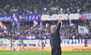 Dietmar Kühbauer - Während des Spiels der ADMIRAL Bundesliga zwischen FK Austria Wien und dem LASK in der 32. Runde der Meistergruppe in der Generali-Arena in Wien am Sonntag, 17.05.2026. (Foto: FOTOKERSCHI / WERNER KERSCHBAUMMAYR)