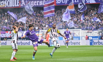 Während des Spiels der ADMIRAL Bundesliga zwischen FK Austria Wien und dem LASK in der 32. Runde der Meistergruppe in der Generali-Arena in Wien am Sonntag, 17.05.2026. (Foto: FOTOKERSCHI / WERNER KERSCHBAUMMAYR)