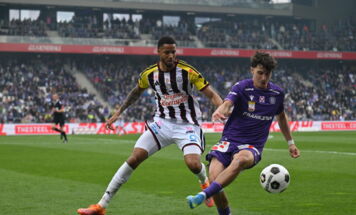 Während des Spiels der ADMIRAL Bundesliga zwischen FK Austria Wien und dem LASK in der 32. Runde der Meistergruppe in der Generali-Arena in Wien am Sonntag, 17.05.2026. (Foto: FOTOKERSCHI / WERNER KERSCHBAUMMAYR)