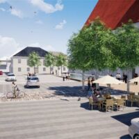 Bauarbeiten im Ortszentrum Purgstall