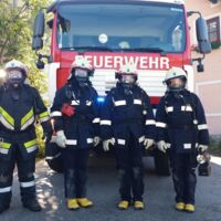 Feuerwehrjugend aus Göstling übte bei Tag und bei Nacht