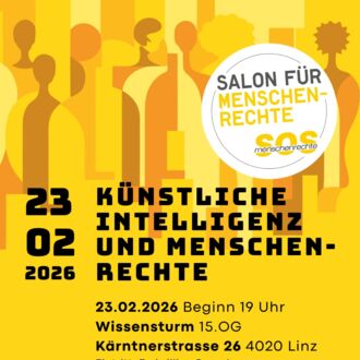 Salon für Menschenrechte: Künstliche Intelligenz und Menschenrechte