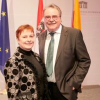 Bettina Lancaster als Bundesrätin angelobt