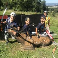 Ofteringer Kinder auf der Pirsch
