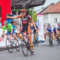 Jarne Van De Paar aus Belgien siegt auf 2. Etappe der OÖ. Junioren-Radrundfahrt 2018 in Rohrbach