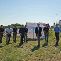 Spatenstich für neues Feuerwehrhaus in Weichstetten