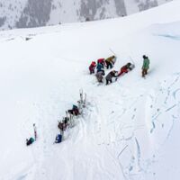 Tragödie: Zwei Skitourengeher sterben bei Lawinenunglück