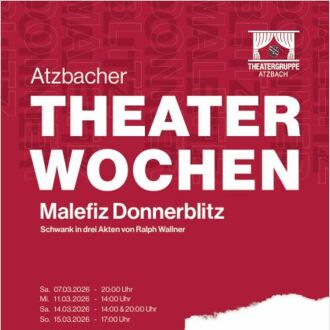 Atzbacher Theaterwochen 2026 Malefiz Donnerblitz