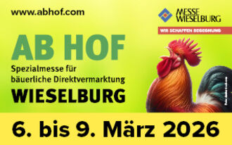 AB HOF 2026 - Spezialmesse für bäuerliche Direktvermarktung