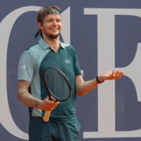 Starquartett bei ATP Tennis-Event in Kitzbühel