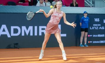 Sinja Kraus zog mit der Rumänin Sorana Cirstea ein hartes Los; gerd2709