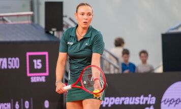 Donna Vekic spielte sich von der Qualifikation bis ins Semifinale, dort war gegen Potapova Schluss; gerd2709