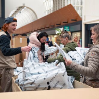 King Colis Pop-up-Store in der Shoppingcity Wels