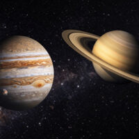 Deshalb hat Jupiter mehr große Monde als Saturn