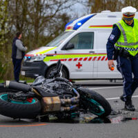 Motorradfahrer bei Verkehrsunfall in St. Florian verletzt