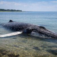 Letzter Versuch: Luftkissen sollen Wal Timmy retten