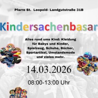 Kindersachenbasar am 14.03.2026