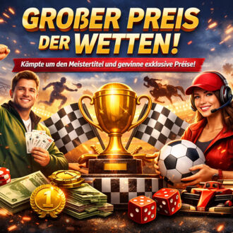 Grand Prix Wetten: Kämpfen Sie um den Meistertitel und gewinnen Sie exklusive Preise!