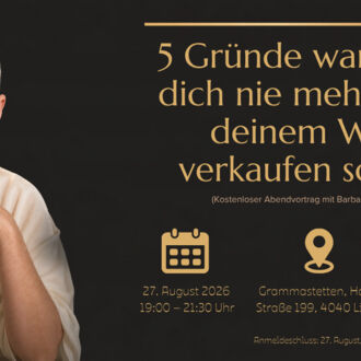 5 Gründe warum du dich nie mehr unter deinem Wert verkaufen solltest