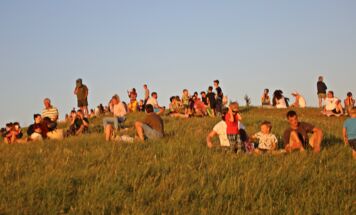 Besucherandrang am Gmundnerberg (Fotos: Hörmandinger)