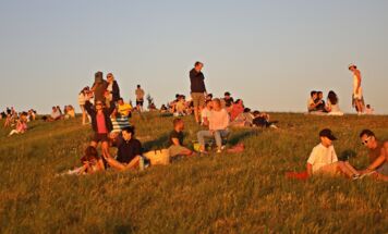 Besucherandrang am Gmundnerberg (Fotos: Hörmandinger)