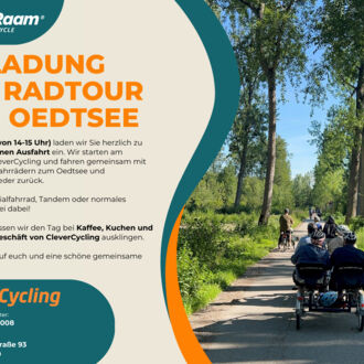 Einladung zur gemeinsamen Radtour in Traun!