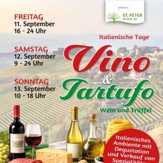 Italienische Tage im Schloss: Wein & Trüffel - Vino & Tartufo