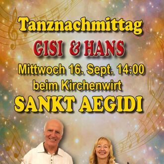 Tanznachmittag mit Livemusik
