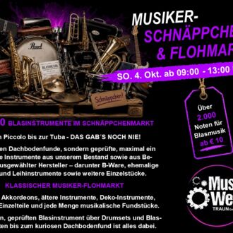 Musiker-Schnäppchen- & Flohmarkt